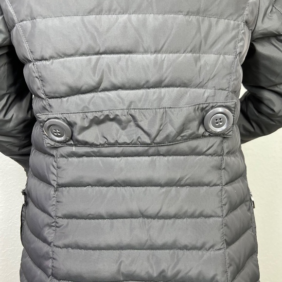 Betsey Johnson Down Jacket, Knee length double breasted button detailing XS Grey - Picture 11 of 16